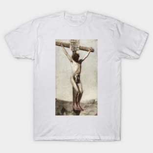 The Crucifixion by Thomas Eakins T-Shirt